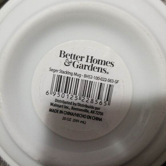 Rare Enlightened Kitty 20oz BHG White Art Mug - Picture 7 of 7